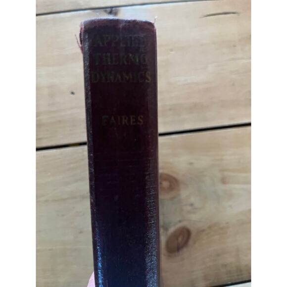 VTG Engineering Science Series: Applied Thermodynamics. Virgil Faires. 1941? - Picture 1 of 11